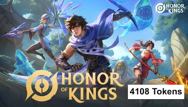 Honor of Kings 4108 Tokens-TopUp